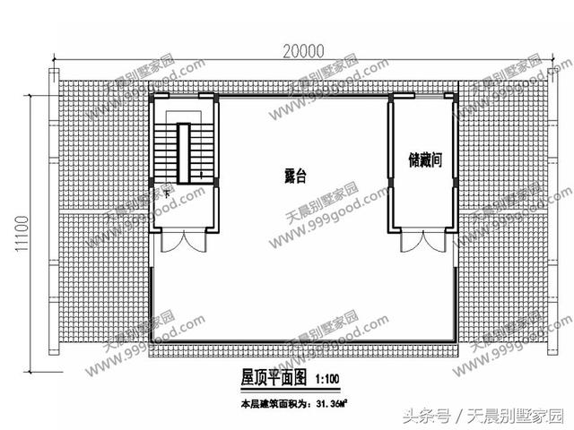 20X11米中式徽派2層別墅設(shè)計圖，喜歡徽派建筑的過來看看