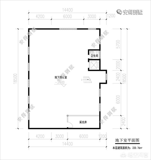 18米*20米，建3層帶地下室的別墅，有什么好的圖紙？