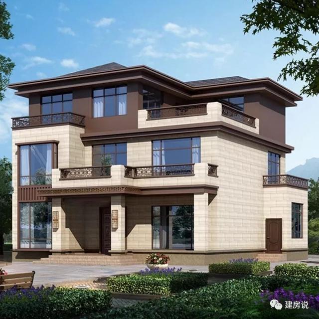 美呆了，新中式別墅效果圖片大全，勝過歐式風(fēng)格