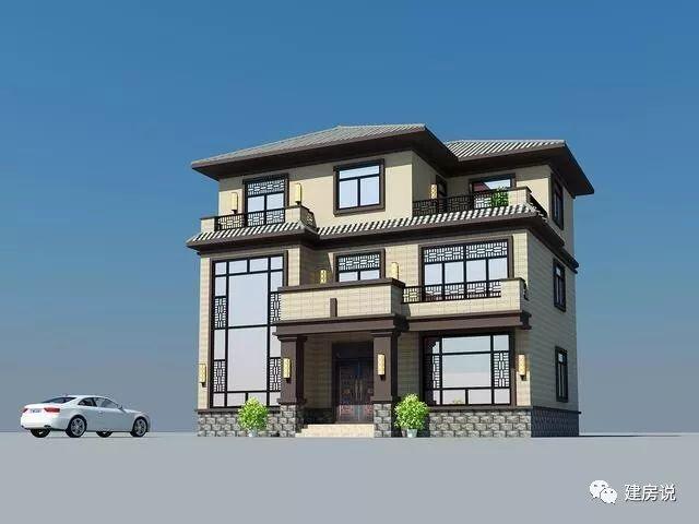 美呆了，新中式別墅效果圖片大全，勝過歐式風(fēng)格