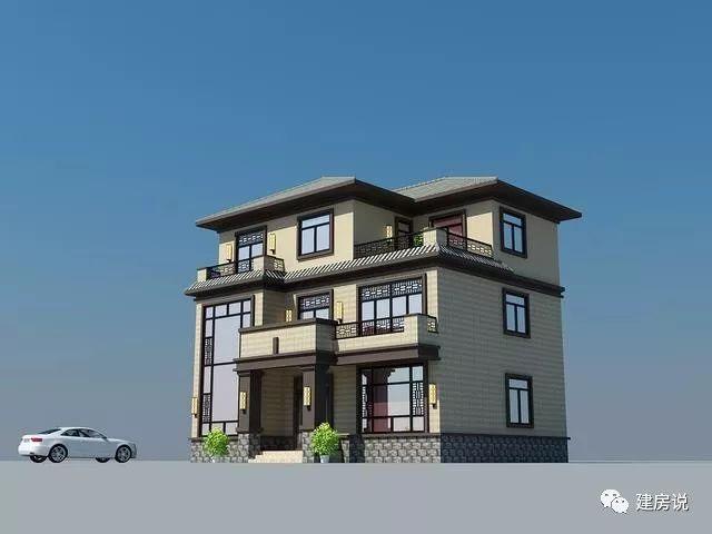 美呆了，新中式別墅效果圖片大全，勝過歐式風(fēng)格