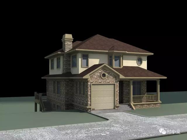 11mx13m最適合坡地的鄉(xiāng)村別墅設計方案