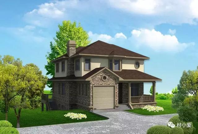 11mx13m最適合坡地的鄉(xiāng)村別墅設計方案