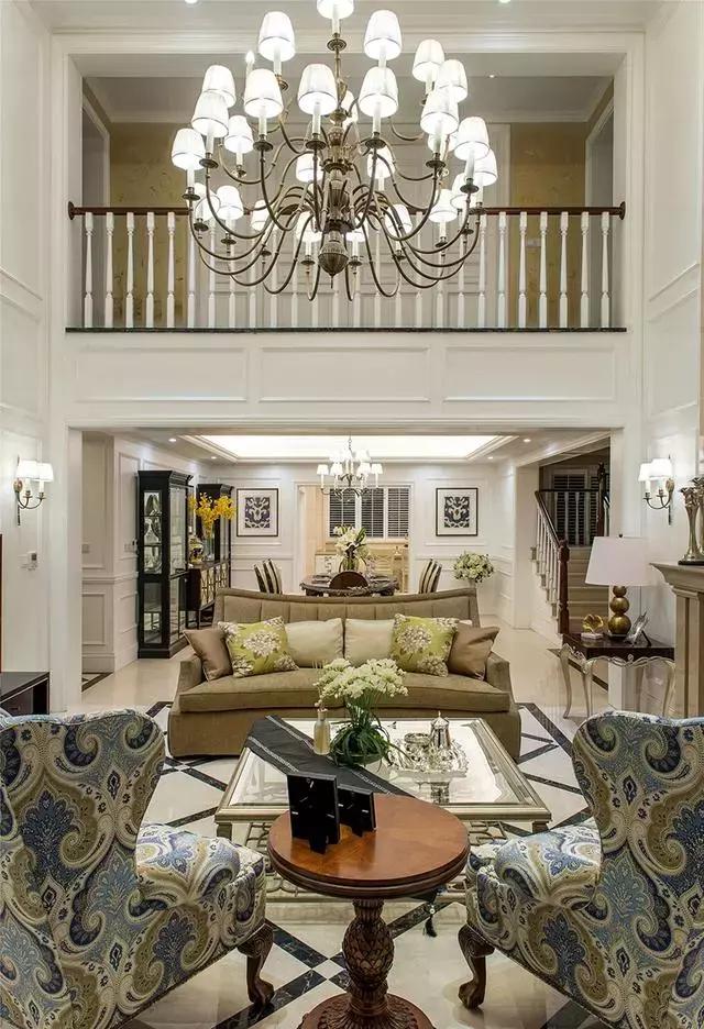 200平歐式別墅裝修方案實拍，精美呆了