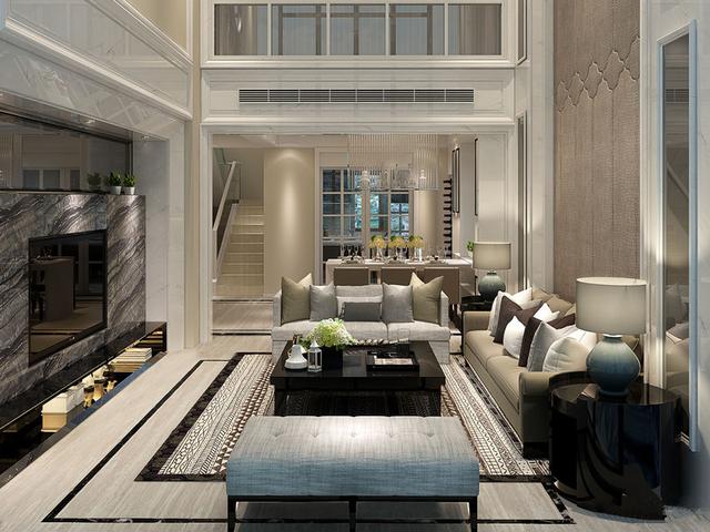 350平別墅別墅裝修案例推薦，低調(diào)、奢華現(xiàn)代簡約風(fēng)