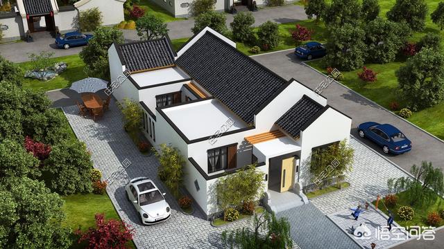 10X25米的帶庭院自建中式合院設(shè)計方案如何做？