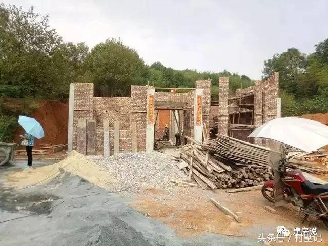 11*11米經(jīng)典兩層農(nóng)村小樓施工案例，附戶型方案設(shè)計(jì)圖