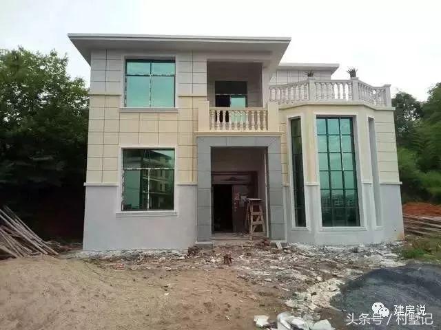 11*11米經(jīng)典兩層農(nóng)村小樓施工案例，附戶型方案設(shè)計(jì)圖