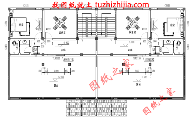 農(nóng)村建房兄弟雙拼三層，經(jīng)典的歐式風(fēng)格，大氣的外觀