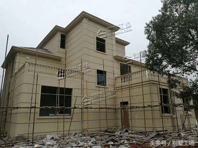 裝配式別墅建筑來了，附施工全程圖