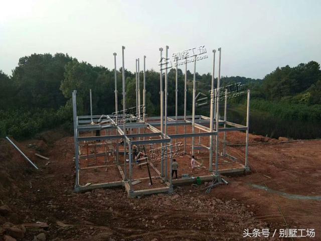 裝配式別墅建筑來了，附施工全程圖