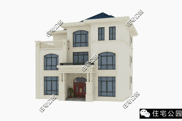 農(nóng)村14X14米樓房設(shè)計(jì)圖，3種方案供您選擇