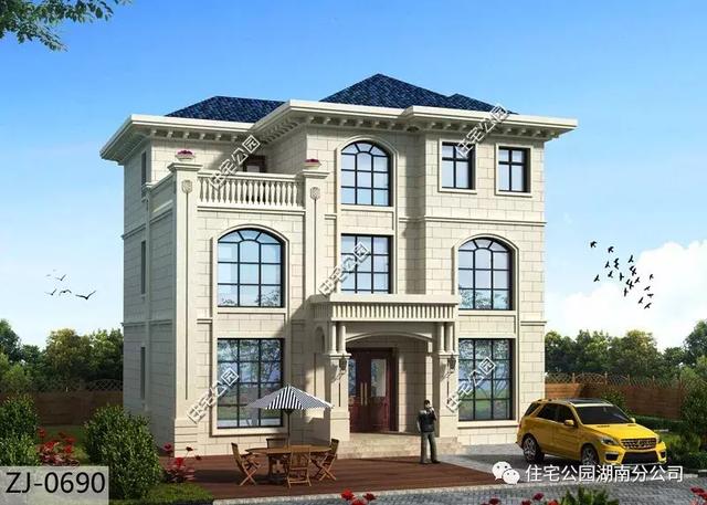 農(nóng)村14X14米樓房設(shè)計(jì)圖，3種方案供您選擇