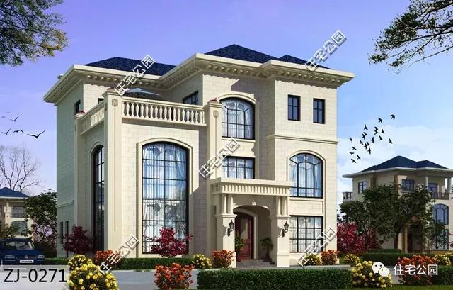 農(nóng)村14X14米樓房設(shè)計(jì)圖，3種方案供您選擇