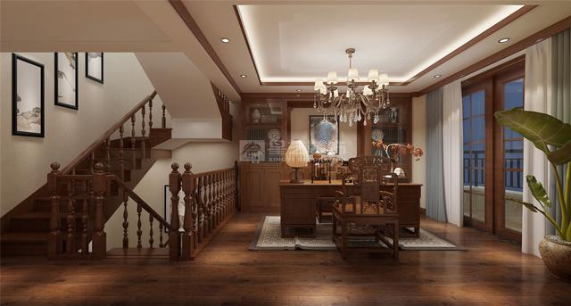 260平米中式別墅裝修效果圖，大氣