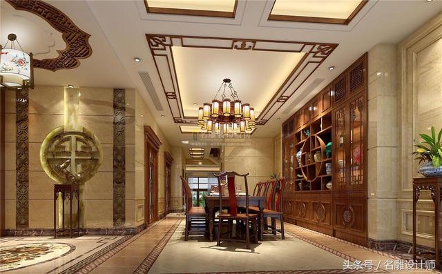 中國(guó)風(fēng)別墅裝修案例實(shí)拍，就是這么有范