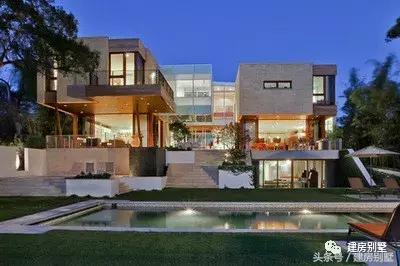 8款現(xiàn)代風(fēng)格別墅豪宅圖，建一棟都能稱為土豪