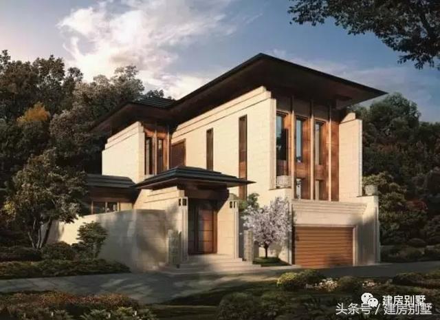 8款現(xiàn)代風(fēng)格別墅豪宅圖，建一棟都能稱為土豪