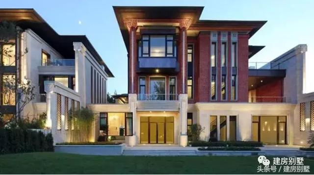 8款現(xiàn)代風(fēng)格別墅豪宅圖，建一棟都能稱為土豪