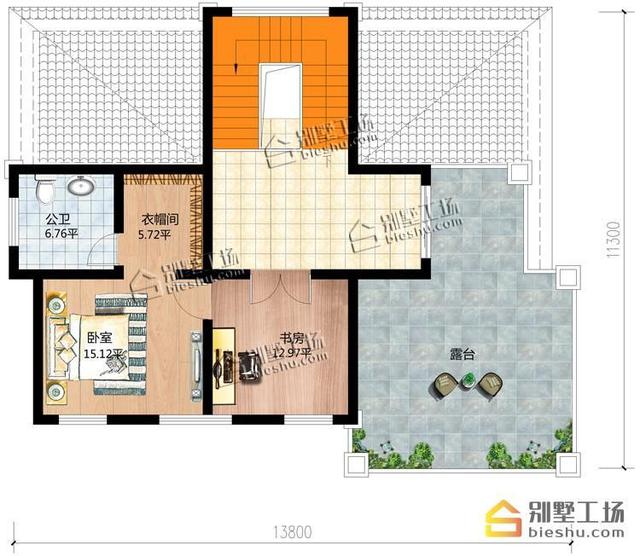 挑空客廳有檔次30萬(wàn)自建農(nóng)村三層樓房設(shè)計(jì)圖