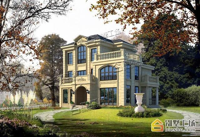 挑空客廳有檔次30萬(wàn)自建農(nóng)村三層樓房設(shè)計(jì)圖