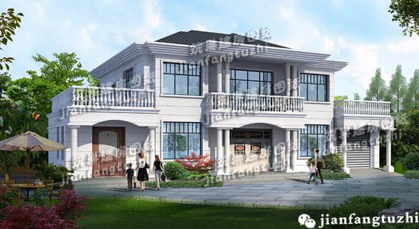 2款帶神位的農(nóng)村自建房（方案圖+外觀效果圖）