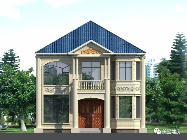 新農(nóng)村好看的二層小樓設(shè)計(jì)圖，不僅好看還實(shí)用