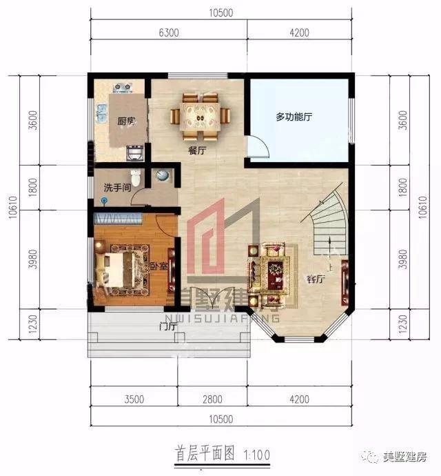 3款挑空客廳的二層小樓房設(shè)計(jì)圖，款款漂亮