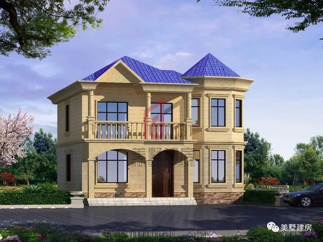 3款挑空客廳的二層小樓房設(shè)計(jì)圖，款款漂亮