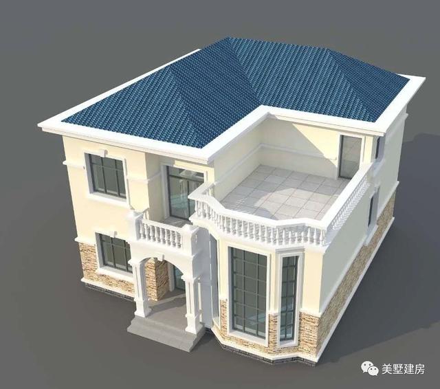 3款挑空客廳的二層小樓房設(shè)計(jì)圖，款款漂亮