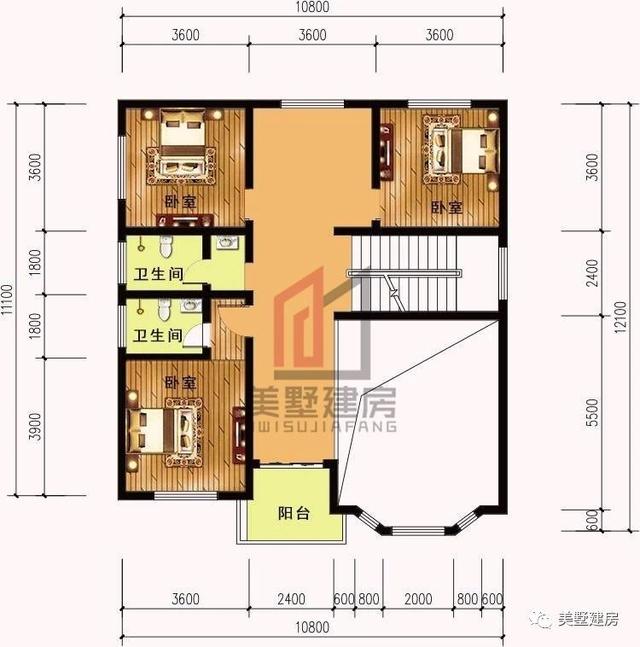 3款挑空客廳的二層小樓房設(shè)計(jì)圖，款款漂亮