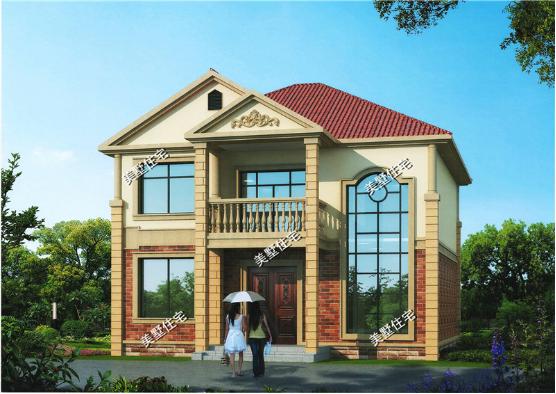 五套經(jīng)典農(nóng)村兩層小樓房設(shè)計(jì)，包工頭說20萬建主體