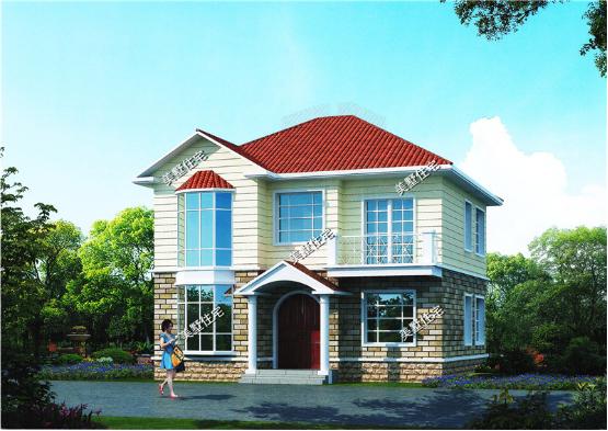 五套經(jīng)典農(nóng)村兩層小樓房設(shè)計(jì)，包工頭說20萬建主體