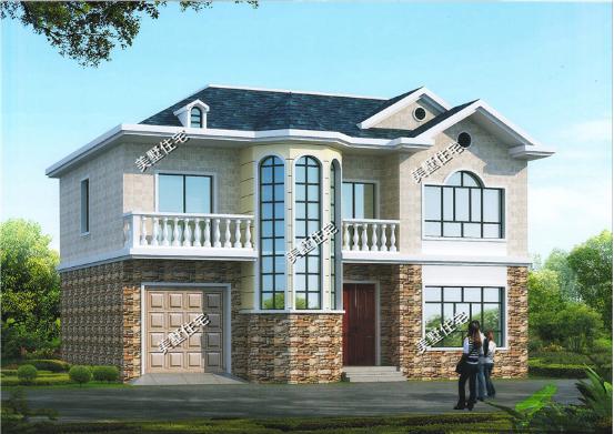 五套經(jīng)典農(nóng)村兩層小樓房設(shè)計(jì)，包工頭說20萬建主體