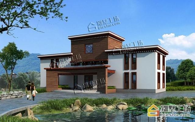 農村二層特色民宿設計圖，喜歡民宿方案的看看
