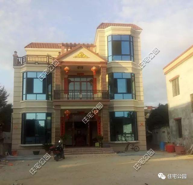 80萬(wàn)自建的三層別墅案例實(shí)拍，附裝修照片