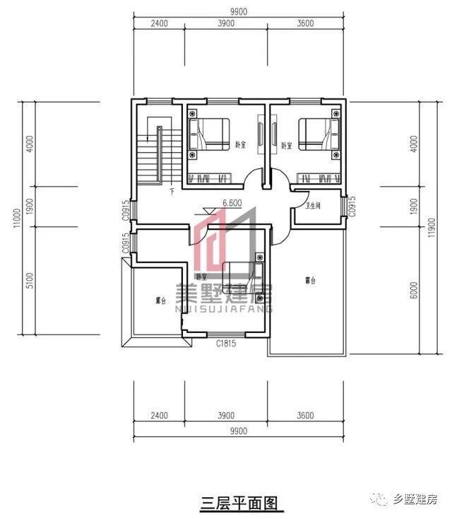 4款漂亮的三層豪宅設(shè)計(jì)圖，自建房最好的選擇！