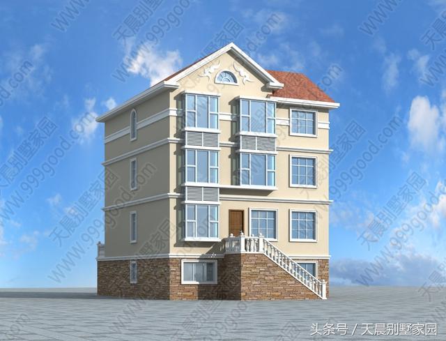 帶地下室3層別墅戶型圖，直播建房過(guò)程