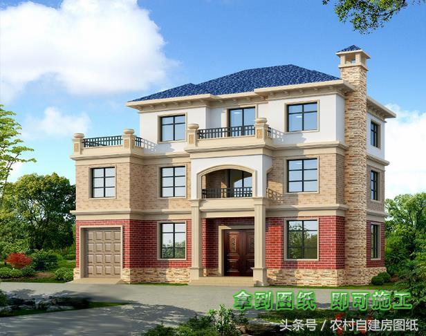 6款帶煙筒的小別墅設(shè)計方案圖，款款漂亮