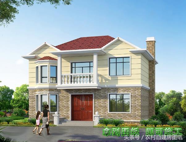 6款帶煙筒的小別墅設(shè)計方案圖，款款漂亮