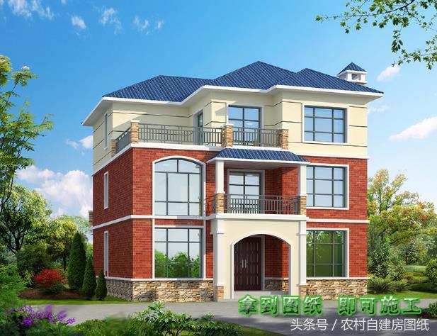 6款帶煙筒的小別墅設(shè)計方案圖，款款漂亮