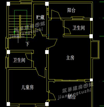 80m2簡約二層農(nóng)村自建樓房設計圖，小宅基地的福音