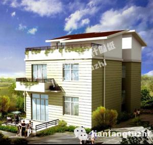 9款90㎡二層農(nóng)村自建樓房設(shè)計圖，施工簡單，造價低