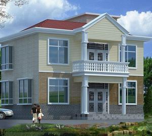 9款90㎡二層農(nóng)村自建樓房設(shè)計圖，施工簡單，造價低