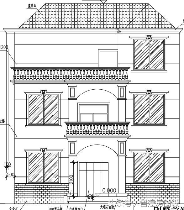 教你怎么看懂自建房建筑施工圖？