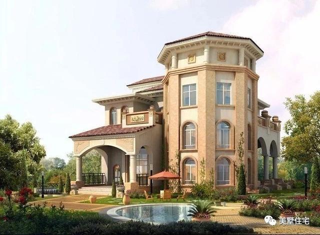 30套高端大氣的豪宅效果圖，貧窮限制了我的想象力