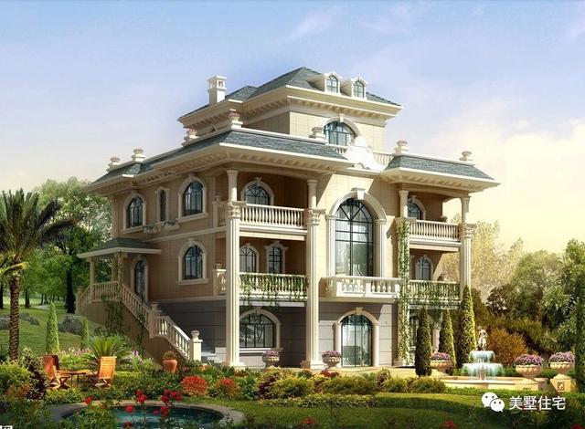 30套高端大氣的豪宅效果圖，貧窮限制了我的想象力