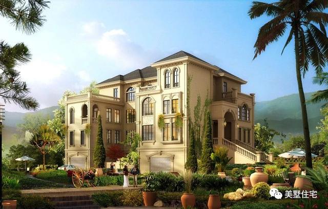 30套高端大氣的豪宅效果圖，貧窮限制了我的想象力