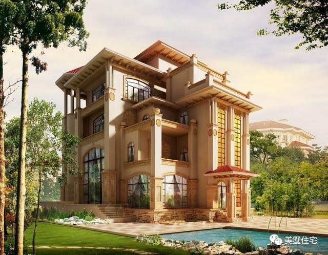 30套高端大氣的豪宅效果圖，貧窮限制了我的想象力