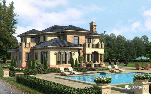 30套高端大氣的豪宅效果圖，貧窮限制了我的想象力